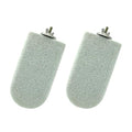 Shelltech Pumice Ledge Lava Ledge for Birds Chinchillas, Climbing Ledge Teeth Grinding Beak Grinding Block Perch Stand for Hamsters Chinchillas Parrots (L-2 Pack) - size: L-2 Pack