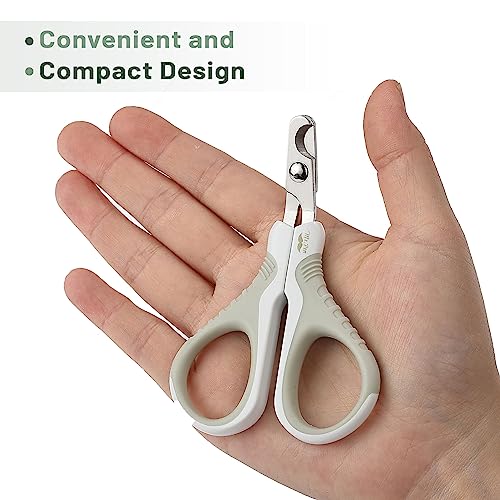 Mr. Pen- Cat Nail Clipper, Stainless Steel | Professional Sharp Cat Claw Trimmer for Small and Medium Cats, Pet Nail Clipper with Sturdy Non Slip Handle - color: Beige