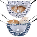2 Pcs Cat Cage Hammock, Double Layer Soft Hanging Pet Bed for Indoor Cats, Kittens, Ferrets, Rabbits and Small Animals, 2 Styles