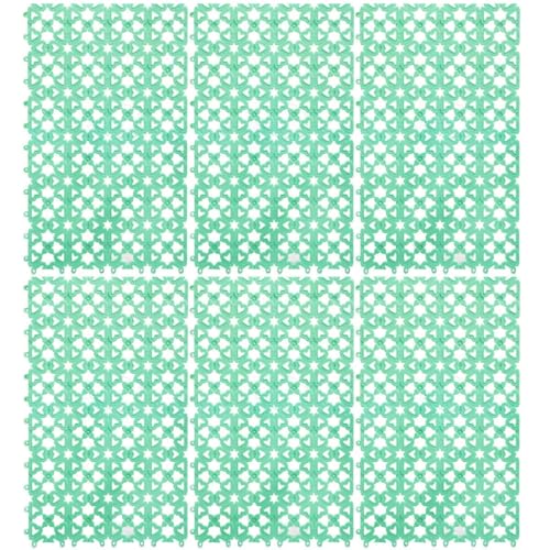 Hamiledyi Rabbit Cage Mats 6 Pcs Rabbit Resting Mat for Wire Floor Cages Plastic Bunny Feet Pad Playpen Feet Mats Floor Feet Pads for Rabbits Bunnies Chinchillas Guinea Pigs and Other Small Animals