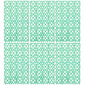 Hamiledyi Rabbit Cage Mats 6 Pcs Rabbit Resting Mat for Wire Floor Cages Plastic Bunny Feet Pad Playpen Feet Mats Floor Feet Pads for Rabbits Bunnies Chinchillas Guinea Pigs and Other Small Animals