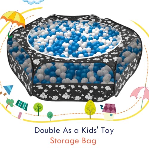 Pawaboo Small Animal Playpen with Zippered Cover, Magnolia | Portable pop-up pet tent for supervised rabbits, guinea pigs, chicks and kittens; water-resistant bottom and 3 metal rods - color: T-Magnolia