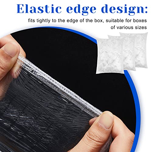 Tondiamo 150 Pcs Cage Liners for Small Animals Disposable Hamster Tray Clear Box Leak Proof Guinea Pig Cage Liner Bag Litter Toilet Film for Rabbit Bunny Hamster Hedgehog (Medium) - size: Medium