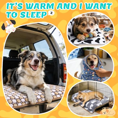 Eilyliafe 6 Pcs Guinea Pig Blankets Bedding Small Animal Cage Liners Sleep Mat Absorbent Reusable Pet Pee Bedding Pad Cover for Hamster Ferret Chinchilla Rabbit Hedgehog (14 x 28 Inch) - size: 14 x 28 Inch