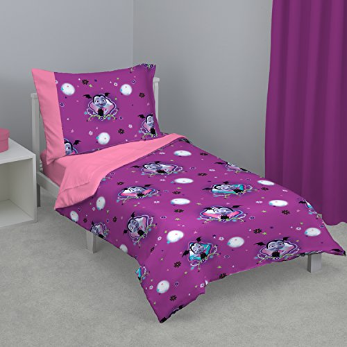 Disney Vampirina 4 Piece Toddler Bed Set - color: Disney Vampirina