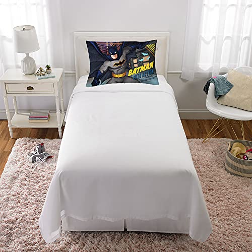 Franco Kids Bedding Super Soft Microfiber Reversible Pillowcase, 20 in x 30 in, Batman - color: Batman