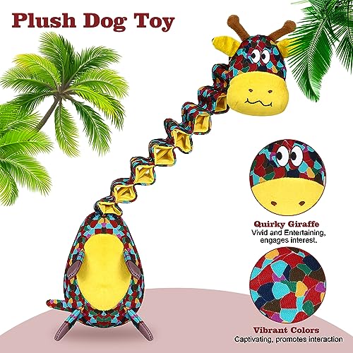 Tough Indestructible Dog Toys for Aggressive Chewers, Durable Dog Chew Toys for Large Breeds With Cotton Material & Crinkle Paper, Aggressive Chew Toys for Dogs - color: Printed