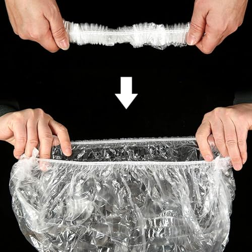 50 Pcs Disposable Rabbit Cage Liner Quick Cleanup Litter Box Liners Bags | Leak-Proof Toilet Plastic Film, Elastic Pocket Mouth for Small Animals Guinea Pig Bird Bunny Potty Bedding Stuff - size: Medium-Compact