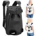 Mosago Dog Backpack Carrier with Thick Padded Bottom Support, 7–11 lbs | Adjustable Pet Front Carrier, Legs-Out Chest Carrier for Small to Medium Dogs, Easy Fit for Walking/Hiking/Camping/Traveling - size: L