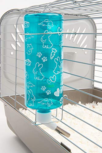 Lixit Standard Cage Water Bottles for Rabbits, Ferrets, Guinea Pigs, Hamsters, Rats, Mice and Other Small Animal's (32 Ounce, Blue) - color: Blue, size: 32 Ounce