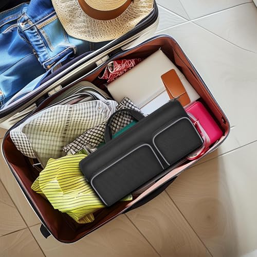 Keyboard Carrying Case for Logitech MK270 MK345 MK335 MK955 | For Office Users, Commuters, and Travelers; Organizer with Mouse and USB Receiver Pocket, Case Only - Black - color: black