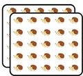 Happy Hedgehog Sticker for Scrapbooking Waterproof Vinyl Stickers for Water Bottle, Laptop & Phone Case 50 Pack