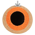 Hand Made Woven Bird Nests,Dove Nesting Box,Morning Dove Nesting Box,Coconut Shell Hatching Nesting Cage Cave for Parrots Hamster