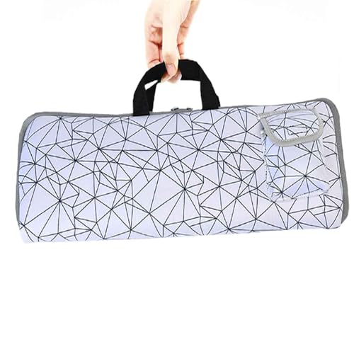 Keyboard Sleeve Travel Case for Logitech Mk270 Keyboard (White) | Mk270 Keyboard Protective Case, Zipper Mouse Storage and Cable Storage Pouch - color: White