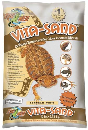 Zoo Med Vita-Sand in Sonoran White - size: 10 Pound (Pack of 1)