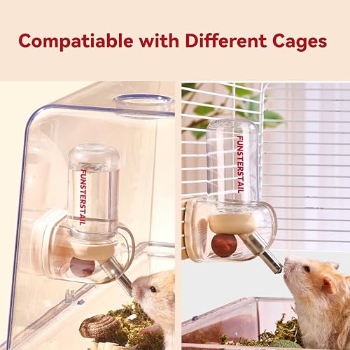 Hamster Water Bottle Holder with Magnetic