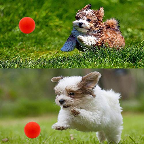 Volacopets Puppy Balls - Pack with Different Functions & Teething Toys for Small Dogs, Squeaky Dog Balls, Rubber Chew Toys for Enrichment - size: Small (4 Pack)