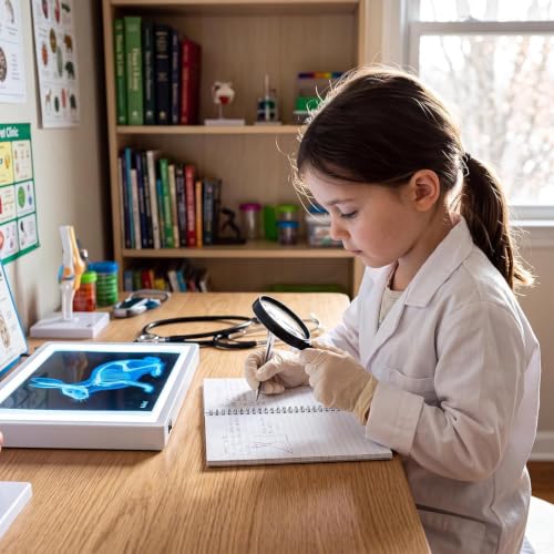 Pet Series Animal Xrays for Kids - Light Table Manipulatives | Veterinarian Play Set & Dramatic Play Vet Clinic - style: Pet Series