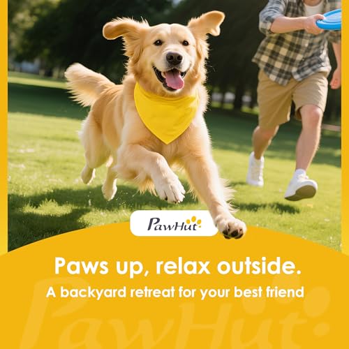 PawHut Folding Dog Ramp, 61 Inches Portable Pet Ramp with Frosted Surface | for Car, Truck, SUV, Non Slip with Raised Side Rails