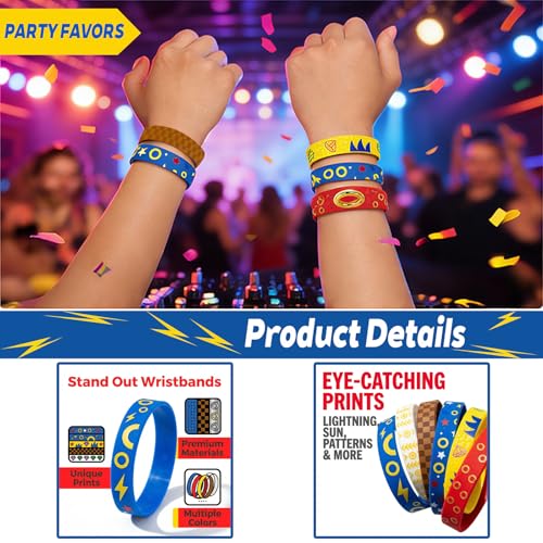 30 Pcs Hedgehog Silicone Bracelets, Party Favors Goodie Bag Fillers | Hedgehog Wristbands for Party Supplies, Goodie Bag Fillers, Prize Boxes, Favor Stations