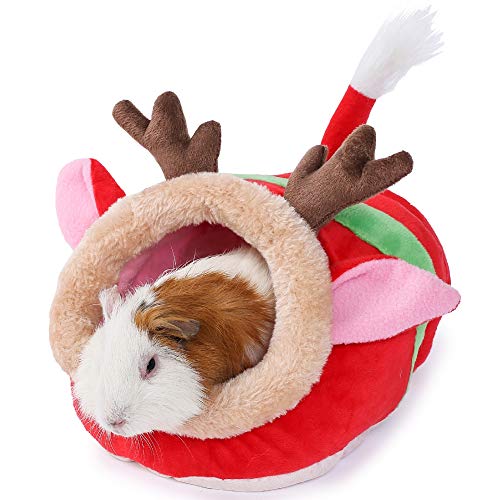 JanYoo Ferret Bed - House Hide & Cage Accessories (S, Reindeer) - color: 5-Reindeer, size: S