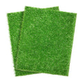 2 Pack Artificial Dog Grass Pee Pad 23"x23", Indoor Puppy Potty Training | Easy to Clean, with Drainage, Reusable, Realistic, Fake Grass Mat, for Apartment, Balcony, Outddor Use - size: 23"x23"