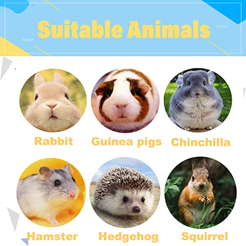 kathson Rabbit Cave Sleeping Bed Guinea Pig Hideout Cozy House Pet Soft Warm Fleece Winter Slipper Cushion Small Animal Nest Cage for Ferrets Squirrel Hamster Chinchilla Rat Hedgehog Bunny - color: Light Gray