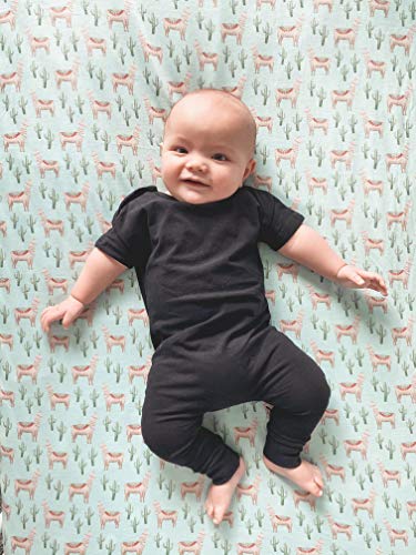 Premium Fitted Knit Crib Sheet/Toddler Sheet Cusco by Copper Pearl - color: Cusco