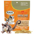 Exotic Nutrition Omega YUMS Fish Stick Treat for Sugar Gliders | All Natural Strips Made with Real Fish (0.6 oz) - size: 0.6 Ounce (Pack of 1)