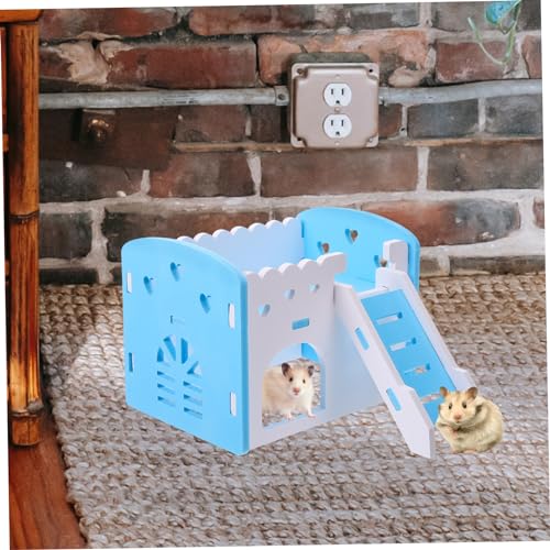 Hamster House Tunnel Decorative Small Animal Hideout for Guinea Pigs Hedgehogs and Rats Soft PET Climbing Habitat Washable Accessories for Cages
