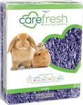 carefresh 99% Dust-Free Playful Purple Natural Paper Small Pet Bedding with Odor Control, 50 L - color: purple, size: 50 L