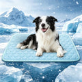 Dog Cooling Mat for Summer (Q-Max>0.5) Washable, Portable & Non-Toxic | Self-Cooling Bed for Dogs & Cats, High-Tech Fabric, For Crates, Beds, Cars - size: Medium