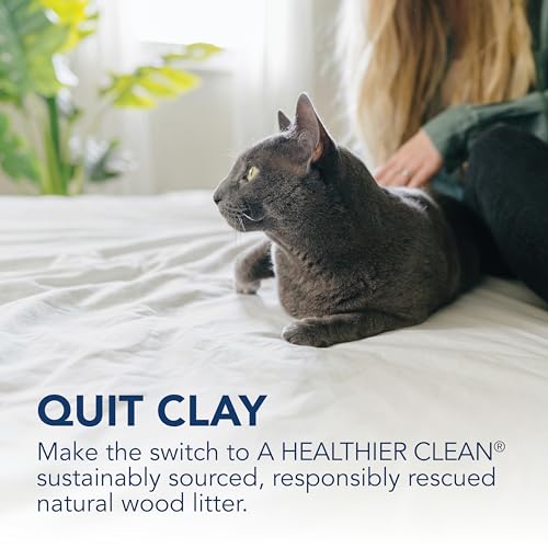 ökocat Multi-Cat Natural Wood Clumping Cat Litter, Odor Control, 18.8 Lbs - size: Large Bag, style: Multi-cat