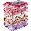 Reginary 4 Pcs Waterproof Guinea Pig Blankets Washable Small Animal Fleece Bedding Absorbent Guinea Pig Cage Liners Reusable Training Pee Pad Pet Sleep Mat for Hamster(Paw Print,35 x 24 Inch) - size: 35 x 24 Inch