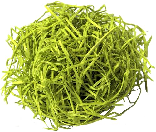 SuperMoss (21614) Aspen Wood Excelsior - Natural Wood Moss Filler for Gift Baskets, Chicken Nesting Boxes, Pet Hamster Bedding, Indoor Plants & Crafts, 2,590 cu in, Chartreuse - color: Chartreuse, size: 2,590 cu in