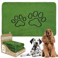 Homimp Washable Pee Pads for Dogs, 2 Pack Super Absorbent Reusable Puppy Pads,Green Long Wool Fake Grass for Potty Training, Upgrade Non-Slip and Leak-Proof,Floor,Couch,Bed and Crate,Green 45"×48" - size: 48"x48"(Pack of 2)
