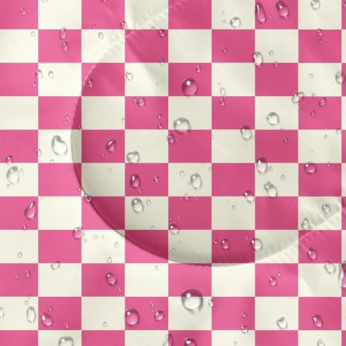 Sleeping Bags for Adults and Kids Backpacking Camping Sleeping Bags for Girls and Boys Lightweight Waterproof Cold/Warm Sleeping Bag for All Season - color: Pink and White Check