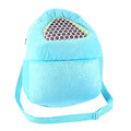 Tbest Pet Carrier Bag Hamster Rat Cat Rabbit Pet Sling Carrier Backpack Hedgehog Chinchilla Ferret Sleeping Outdoor Traveling Bag Handbags Backpack - color: Blue