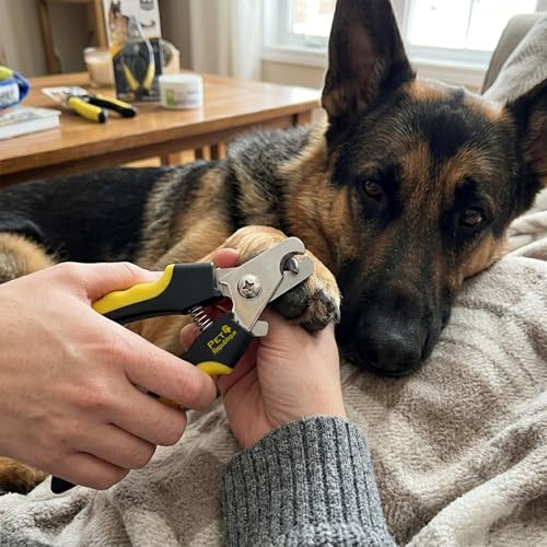 Dog Nail Grinder and Nail Clippers Series Size Option Dogs: Small, Medium, Large Dogs – Dog Claw Trimmer Kit (Clippers Only, Large)