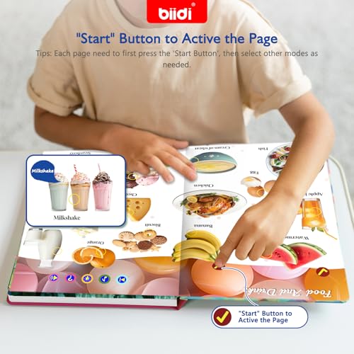 English Interactive Sound Book Words Audio Book Toy Gift Toddlers Kids 2-5 | English Learning Educational Travel Toy Recharge Talking Book Birthday Xmas Gift Boys Girls 2+ Autism Sensory 600+ Sounds - style: EN-The World around You