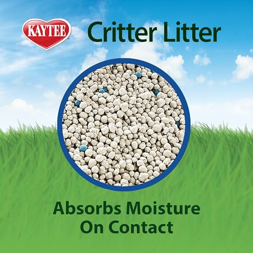 Kaytee Premium Potty Training Critter Litter for Pet Ferrets, Rabbits & Other Small Animals, 4-Pound - size: 4 lb