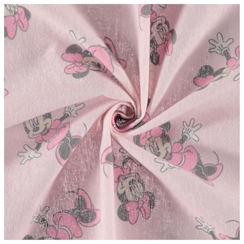 Disney Baby 4-Pack Receiving Blankets — 100% Cotton Flannel, 28" x 28" — Available in Mickey, Minnie, Pooh, Stitch or Angel — Soft Swaddle, Burp & Stroller Blankets — Gift-Ready with Ribbon Bow - color: Minnie Mouse Bows