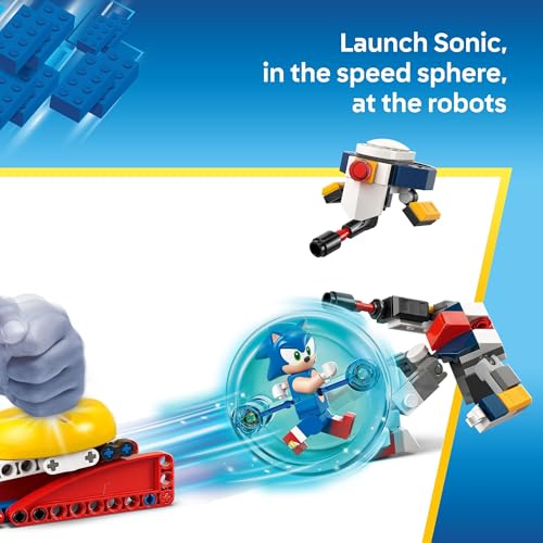 LEGO Sonic the Hedgehog : Sonic’s Campfire Clash, Collectible Gaming Toy for Kids and Video Game Fans, Fun Buildable Playset for Boys and Girls Aged 7 and Up 77001