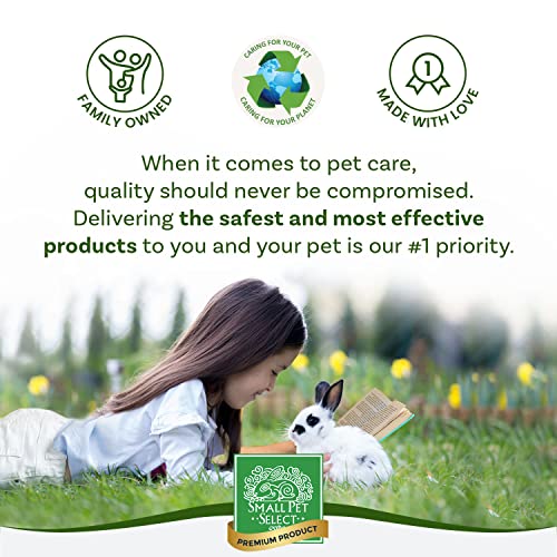 Small Pet Select - Hair Buster Comb for Rabbits, Cats and Dogs, Metal Pet Comb for Shedding and Detangling, Grooming Tool for Small Pets with Long and Short Fur | Metal Grooming Comb, Reduces Shedding & Detangles Fur, For Long & Short Coats, Rabbits, Cats