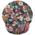 Flowers Mouse Pad with Gel Wrist Support, Smooth Surface Ergonomic Mouse pad, Non-Slip Pain Relief Desk Mat for Gaming, Work & Office Desktop 3 - color: Flowers 3