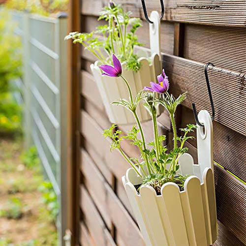 Vindar 3 Pack 6 Inches Bird Feeder Hook Heavy Duty Big S Hooks Hangers for Kitchen, Office, Wind Chimes, Lanterns, Gardening Tools, Hummingbirds Feeders, Bird House, Lanterns - color: 3 Pack 6 Inches