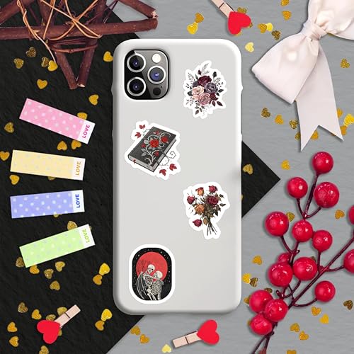 100Pcs Dark Romance Stickers for Water Bottle - Dark Book Stickers, Booktok Decals - Gifts for Book Lovers - color: Dark Romance Stickers