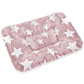 Small Animal Bed Mat, Soft & Warm, Suitable for Guinea Pig, Hamster, Rabbit, Rat and Bearded Dragon (X-Large(13.3''x9.4''), Star Red) - color: Star Red, size: X-Large(13.3''x9.4'')