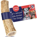 Devil Dog Pet Co Whole Elk Antlers for Dogs, Monster, Aggressive Chewers | Naturally shed Grade A Rocky Mountain elk antler, single ingredient, long lasting, 12.5 oz min, breeds 60 lb+ - style: WHOLE - Monster - 1 Pack