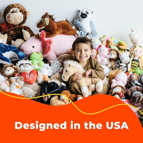 The Petting Zoo Flamingo Stuffed Animal Plushie, Gifts for Kids, Wild Onez Babiez Zoo Animals, Flamingo Plush Toy 6 inches - color: Flamingo